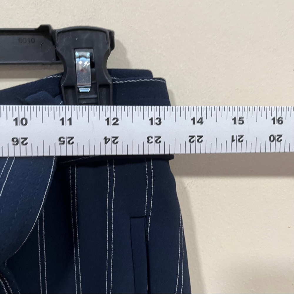NWT Aritzia Wilfred Tie-Front (Jallade) Pant size 4 striped navy & white - Picture 4 of 12